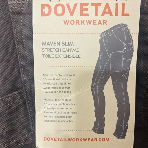 Dovetail Women’s Workwear Pants - Picture 3 of 5